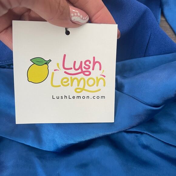 Endless Rose Satin Cut Out Mini Dress - Picture 8 of 11